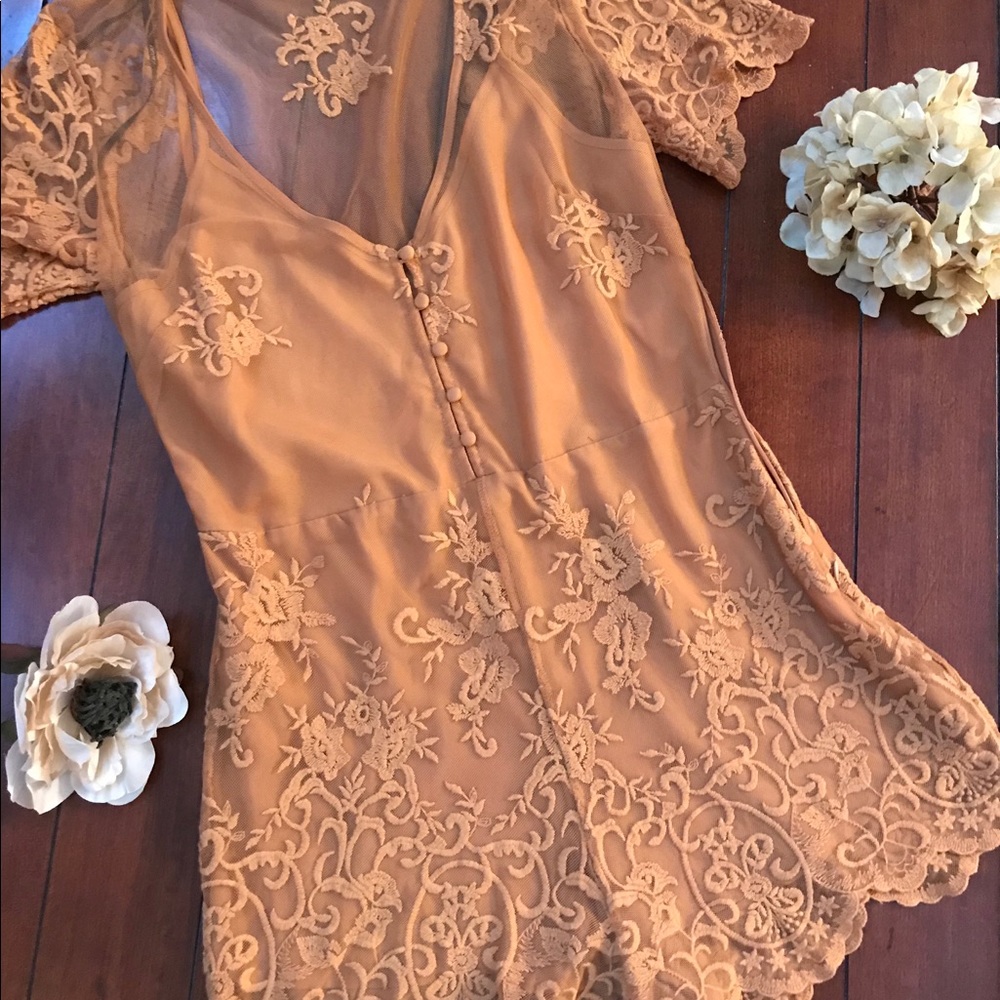 Lace Romper
